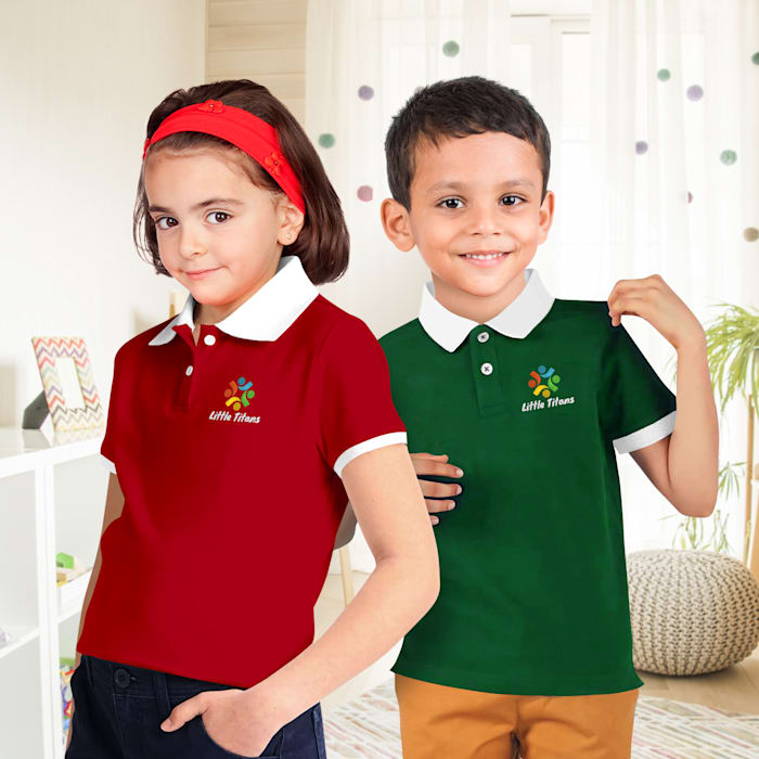 Kids polo tees shop